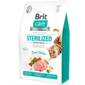 Brit Care Hypo-Allergenic Üriner Sistem Sağlığı için Tahılsız Kısırlaştırılmış Kedi Maması 2kg - 1