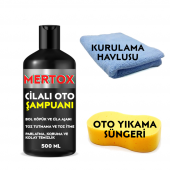 MERTOX CİLALI OTO ŞAMPUANI  500ML - 1