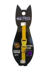 Pati Yavru Köpek ve Kedi Boyun Tasması (Ayarlanabilir) Sarı - 1
