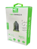 YK Design YK-OT700 PD 35W Araç Hızlı Şarj Başlığı thumbnail 1