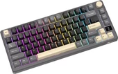 Royal Kludge M75 Siyah/Gold 75% Kablosuz US Gaming Mekanik Klavye (Siyah-Gri) - 4