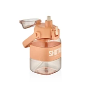 Shotay Ribbon Grib Su Matarası Tritan Somon 1000Ml - 2