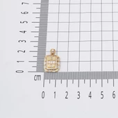 Baget Tasarımlı 14 Ayar Spor Altın Kolye thumbnail 3