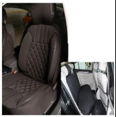 Space Elegance 5'li Koltuk Kılıfı Set Minder Siyah - Klmny548 Universal - 1