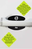 Volvo FM Kapı İçi Çukur Bölgeleri İçin Karbon Desenli Çizik Koruma Folyo Takımı FM Yazılı - 5
