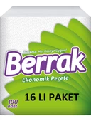 Berrak peçete 100 lü_16 Lı Paket (16*100) - 1