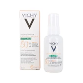 Vichy Capital Soleil UV Clear Spf 50+ Yağlanma ve Cilt Kusurlarına Karşı Güneş Kremi 40 ml - 1