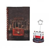 Taksim Tramvay Spiralli Defter Tramvay Notluk Hediye Seti - 1