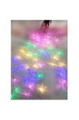 Pazariz 3 Mt Perde 50 Adet Büyük Yıldız Uzaktan Kumandalı Led Animasyonlu Rgb thumbnail 3