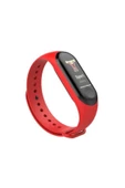 Pazariz Watch M3 Plus Akıllı Saat Bileklik Kırmızı - 1