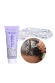 Pazariz Makyaj Sim Göz Çevresi Yüz Ve Vücut Parlatıcı Sim Glitter Jel 50 Ml - 1