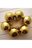 Pazariz Yılbaşı Ağacı Top Süs 4 Cm 6 Adet thumbnail 3