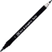 ZIG ART&GRAPHIC TWIN TUT-80 81 DAWN GRAY - 1