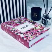 DIOR MULTI FLOWER OPENABLE DECORATIVE BOOK BOX - 2