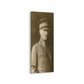 Olla 12412 Mustafa Kemal Atatürk Dikey İnce Kanvas Tablo - 1