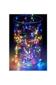 Pazariz 10 Adet 3 Metre Karışık Pilli Peri Led Dekoratif Led Işık thumbnail 3