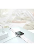Pazariz Watch Seri 1/2/3/4/5/6 Manyetik Usb Şarj Kablosu Aleti Hızlı Şarj thumbnail 3