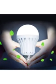 Pazariz Pazarız 9 Watt Şarjlı Led Ampul E27 Duylu 220 Volt - 3