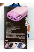 Pazariz Powerbank 10.000 Mah Digital Led Ekranlı Pembe thumbnail 2