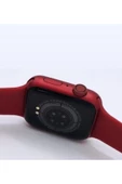 Pazariz G68l Smart Watch 6s Akıllı Saat Konuşma Özellikli Türkçe Menü Yan Tuşlar Aktif Kırmızı - 3