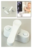 Pazariz 1 Adet Pvc Pimapen Pencere Cam Balkon Kapısı Güvenli Emniyet Kilidi Hırsız Kilidi - 1