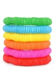 Pazariz Fidget 5 Li Set Stres Giderici Set Popit Pop Tubes 5 Adet Oyuncak - 1