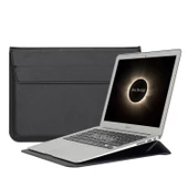 Deri El Çantası Laptop Çantası Bilgisayar Kılıfı Macbook Çantası 13 inç Notebook Kılıfı Su Geçirmez - 1
