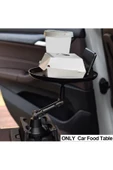 Pazariz Araba Bardak Tutucu Tepsi Masa Organizer Dönen Kaymaz Yuvarlak - 3