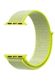 Pazariz Watch Uyumlu Kordon Kayış 7 - 6 - Se - 5 - 4 - 3 - 2 - 1 38mm 40mm 41mm- Neon Yeşil Gri - 1