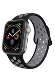 Pazariz Apple Watch Uyumlusilikon Delikli Kordon Iwatch Uyumlukayış 38mm/40mm - - 1