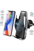 Pazariz Smart Sensor Araç Içi Telefon Tutucu Wireless Şarj Sensörlü Otomatik thumbnail 2