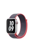 Pazariz Apple Watch Uyumlu3-4-5-6-7-8-sesi ( 38mm - 40mm-41mm ) Dokuma Yüksek Kalite Kordon thumbnail 1