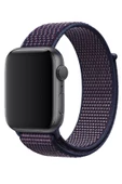 Pazariz Apple Watch Uyumlu1-2-3-4-5-6-7-se Serisi 42mm - 44mm - 45mm Spor Kumaş Kordon thumbnail 3