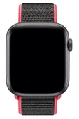 Pazariz Apple Watch Uyumlu 1-2-3-4-5-6-se-7 Serisi 42mm - 44mm - 45mm Uyumlu Spor Kumaş Kordon thumbnail 2