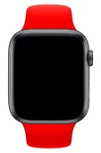 Pazariz Apple Watch Uyumlu Kordon 1 2 3 4 5 6 7 Se Seri 42 Mm/44 Mm/45mm Silikon Kordon Kayış thumbnail 2