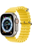 Pazariz Apple Watch Uyumlu42mm 44mm 45mm 49mm 1/2/3/4/5/6/se/7/8/ultra Kordon Silikon Kordon thumbnail 1