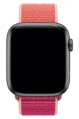 Pazariz Apple Watch Uyumlu 1-2-3-4-5-6-7-se Serisi 42mm - 44mm - 45mm Uyumlu Spor Kumaş Kordon thumbnail 2