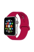 Pazariz Apple Watch Uyumlu Kordon 2 3 4 5 Seri 42 Mm Ve 44 Mm Silikon Kordon Kayış thumbnail 1
