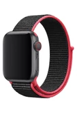 Pazariz Apple Watch Uyumlu 1-2-3-4-5-6-se-7 Serisi 42mm - 44mm - 45mm Uyumlu Spor Kumaş Kordon thumbnail 3