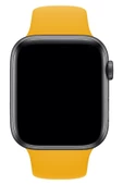 Pazariz Apple Watch Uyumlu Kordon 1 2 3 4 5 6 7 Se Seri 38 Mm/40 Mm/41mm Silikon Kordon Kayış thumbnail 2