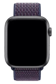 Pazariz Apple Watch Uyumlu 1-2-3-4-5-6-7-se Serisi 38mm - 40mm -41mm Uyumlu Spor Kumaş Kordon thumbnail 2