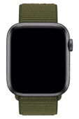 Pazariz Apple Watch Uyumlu 1-2-3-4-5-6-7-se Serisi 42mm - 44mm - 45mm Uyumlu Spor Kumaş Kordon thumbnail 2