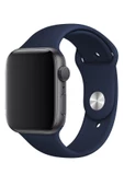 Pazariz Apple Watch Uyumlu Kordon 2 3 4 5 6 Se Seri 42 Mm Ve 44 Mm Silikon Kordon Kayış - 3