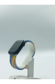 Pazariz Apple Watch Uyumlu Uyumlu 38 / 40mm Örgülü Esnek Kordon thumbnail 2