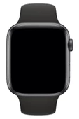 Pazariz Apple Watch Uyumlu 3 4 5 6 7 8 Se Delikli 38 40 41mm Kordon Kayış Bileklik Klasik Silikon thumbnail 2