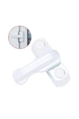 Pazariz 5 Adet Pvc Pimapen Pencere Cam Balkon Kapısı Güvenli Emniyet Kilidi Hırsız Kilidi - 1