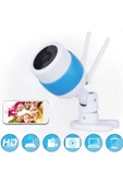 Pazariz Angeleye Ks-513 Sd Slot Hd Gece Görüşlü Çift Antenli Ip Kamera - 1