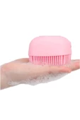 Pazariz Şampuan Hazneli Silikon Peeling Duş Fırçası - 3