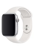 Pazariz Apple Watch Uyumlu3 4 5 6 7 8 Se 38 40 41mm Kordon Kayış Klasik Kaliteli Silikon thumbnail 3