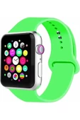 Pazariz Apple Watch Uyumlu1-2-3-4-5-6-7-8-se (42mm-44mm-45mm) Kordon Kayış Silikon - 1